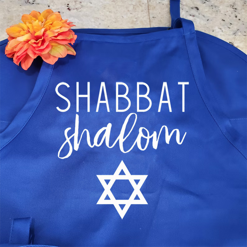 Mom'S Home Cooking - Shabbat shalom avental de cozinha judaica