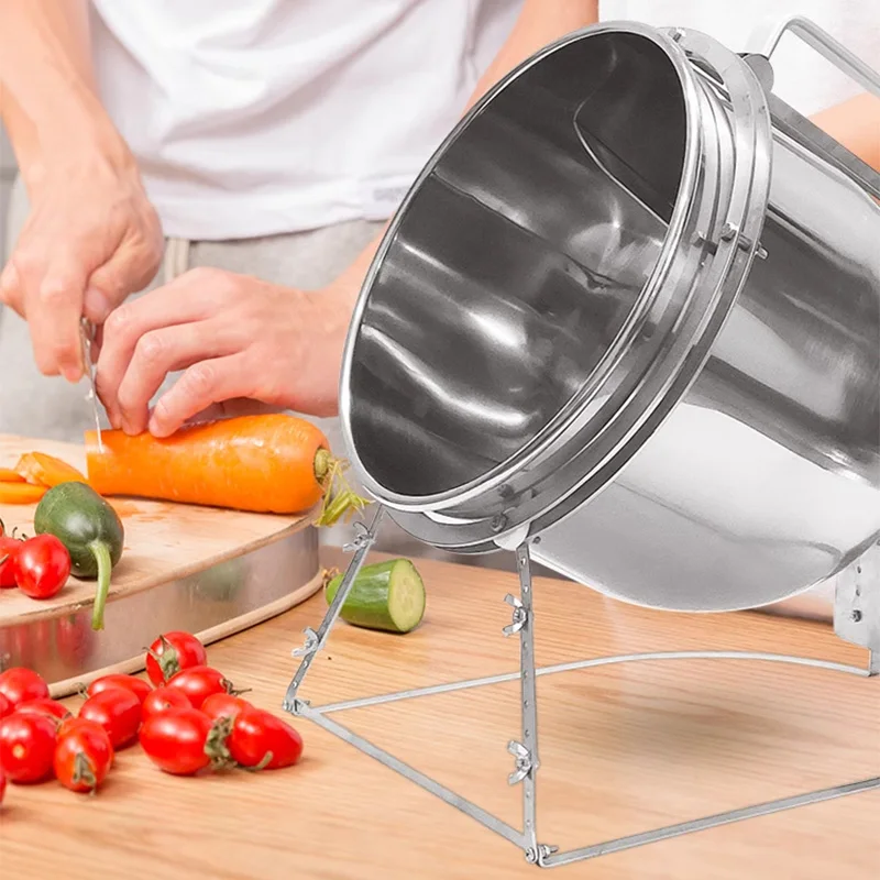 Fritadeira de agitação de aço  - Home Cooking Machine avaliação e preço