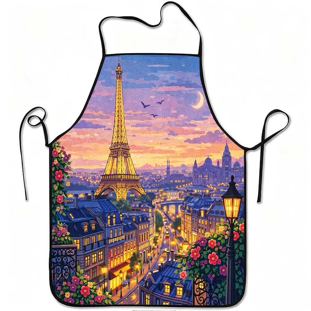 Avental Torre Eiffel de Paris, - Mom'S Home Cooking avaliação e preço