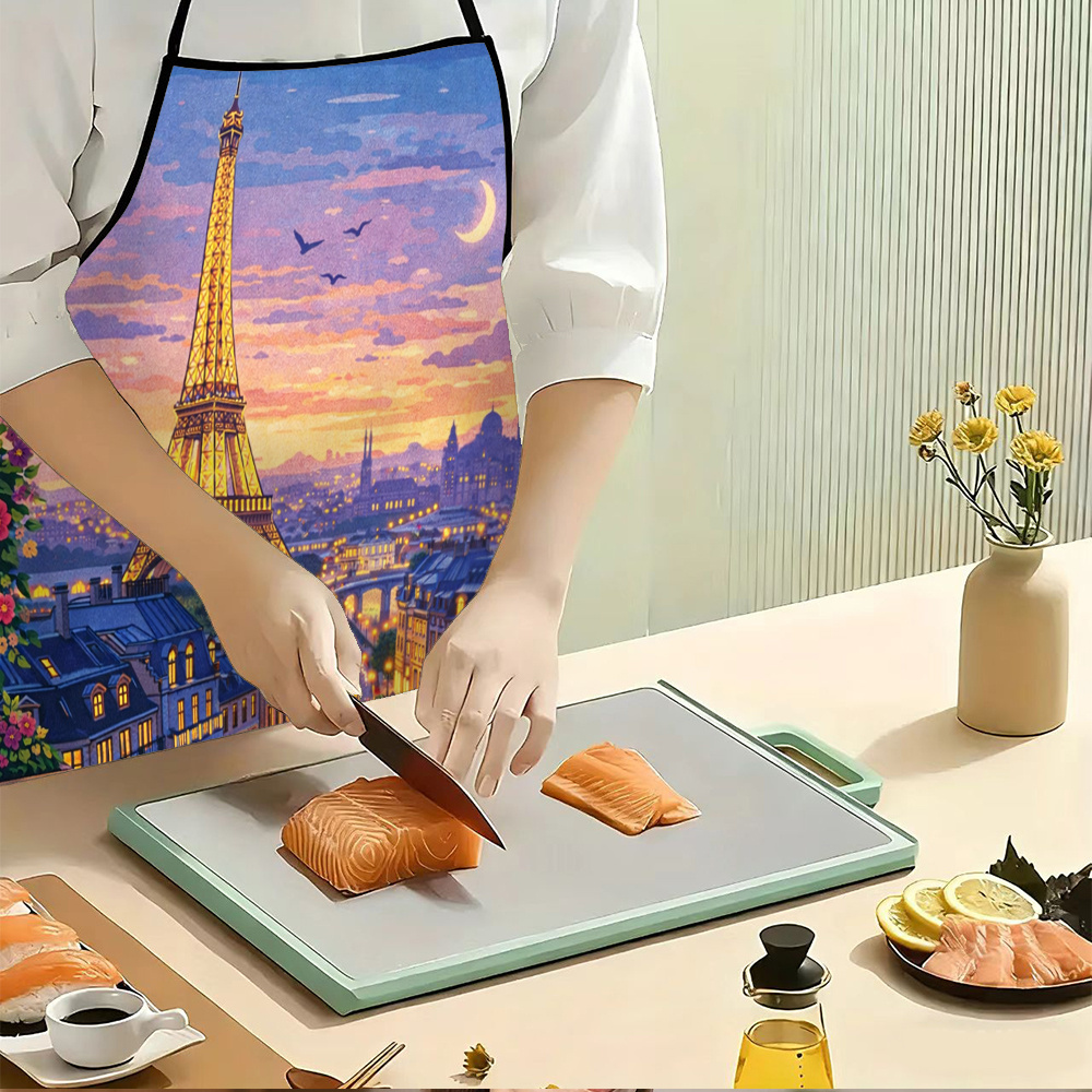 Avental Torre Eiffel de Paris, - Mom'S Home Cooking avaliação e preço