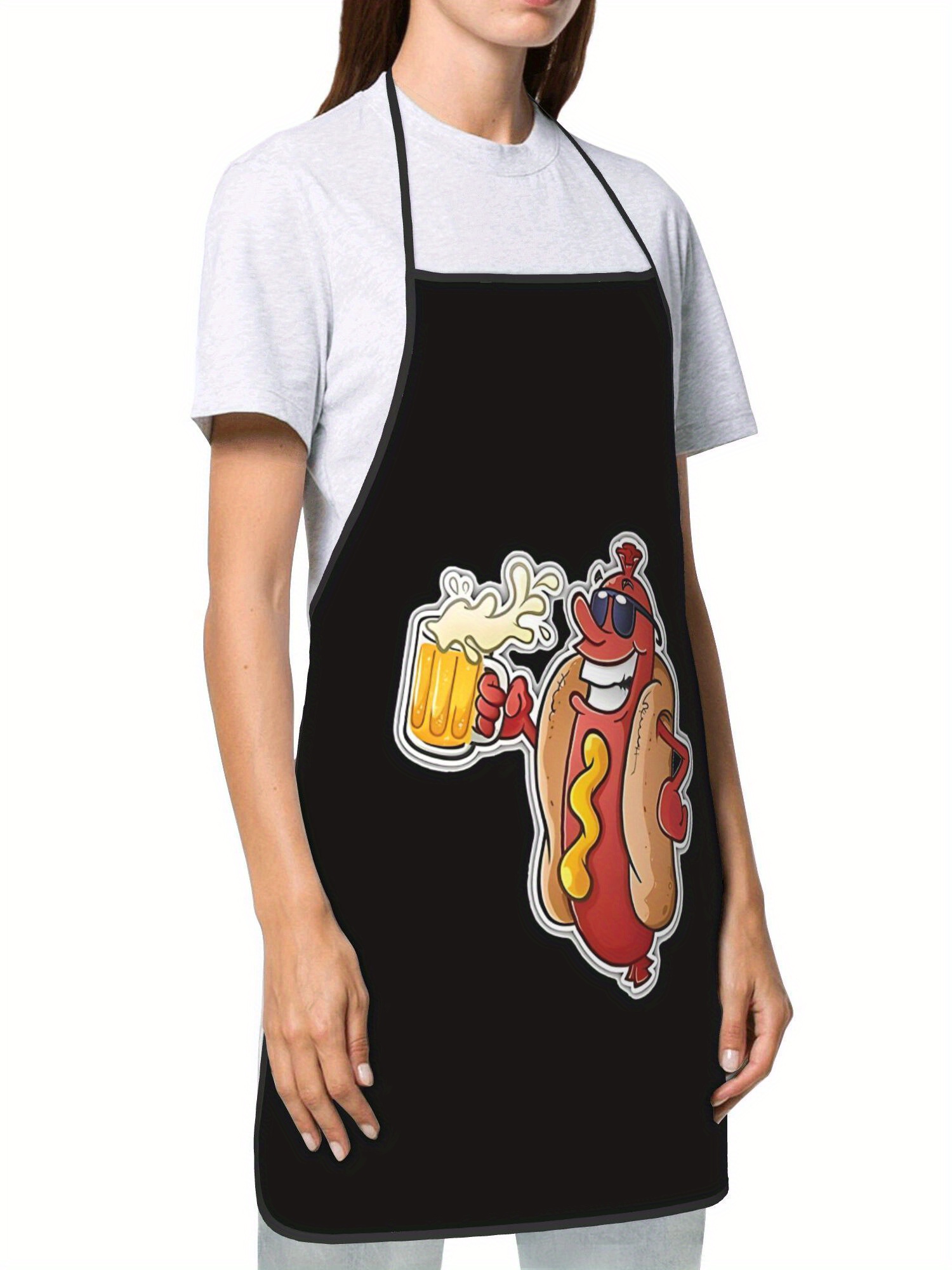Avental com Estampa de Hot Dog - Home Cooking Fast Foods avaliação e preço