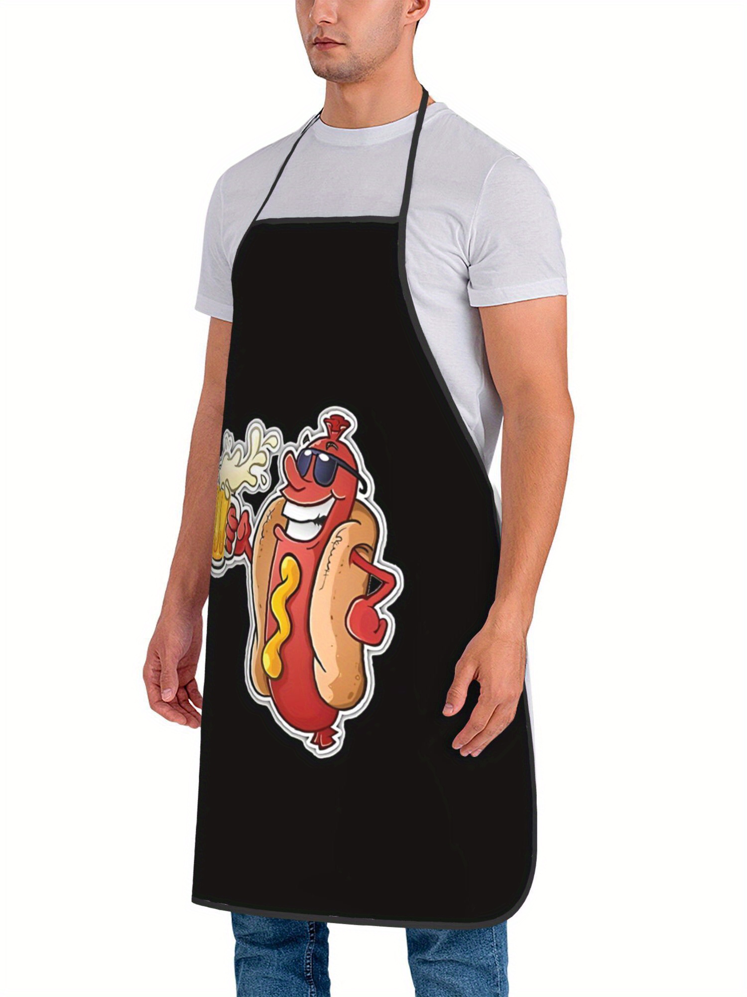 Avental com Estampa de Hot Dog - Home Cooking Fast Foods avaliação e preço