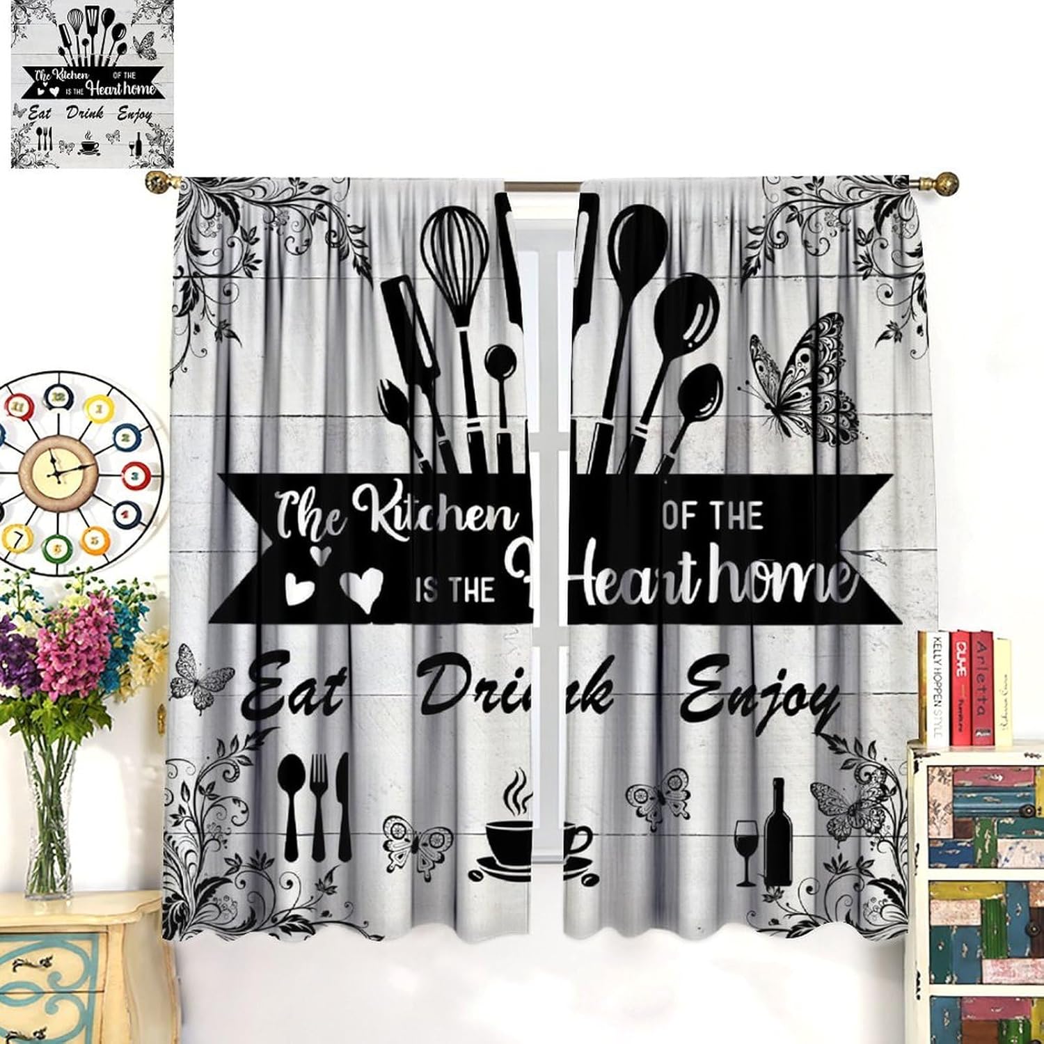 Cortinas Rústicas Estilo Fazen - Home Cooking Youtube avaliação e preço