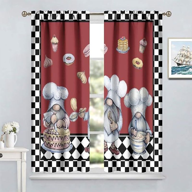 Cortinas Curtas de Cozinha VIK - Home Cooking Youtube avaliação e preço