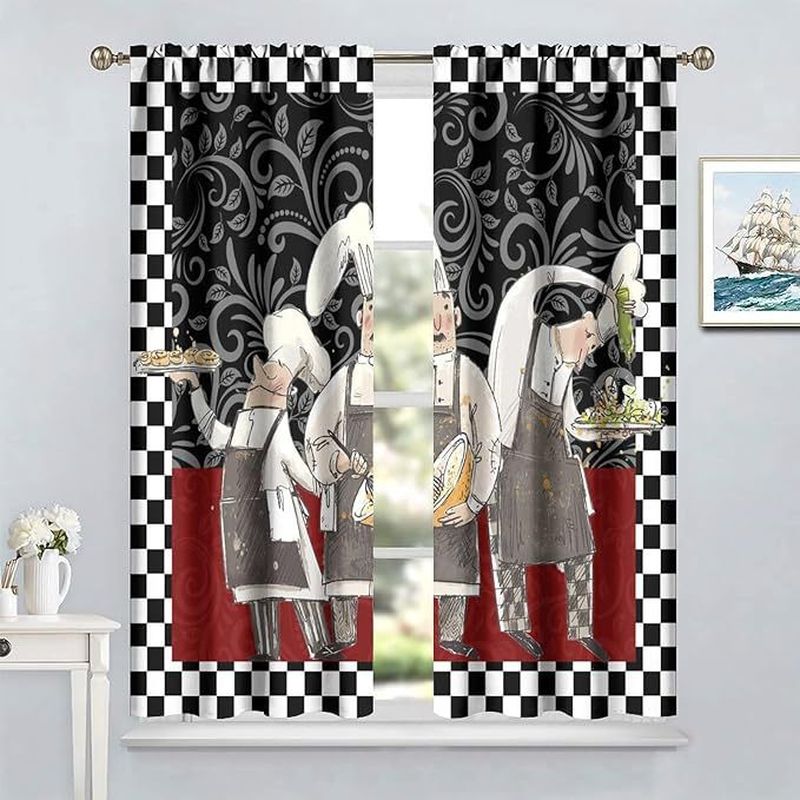 Cortinas Curtas de Cozinha VIK - Home Cooking Youtube avaliação e preço